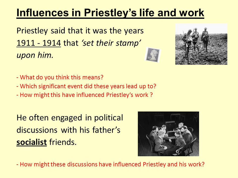 Joseph priestley s life and work